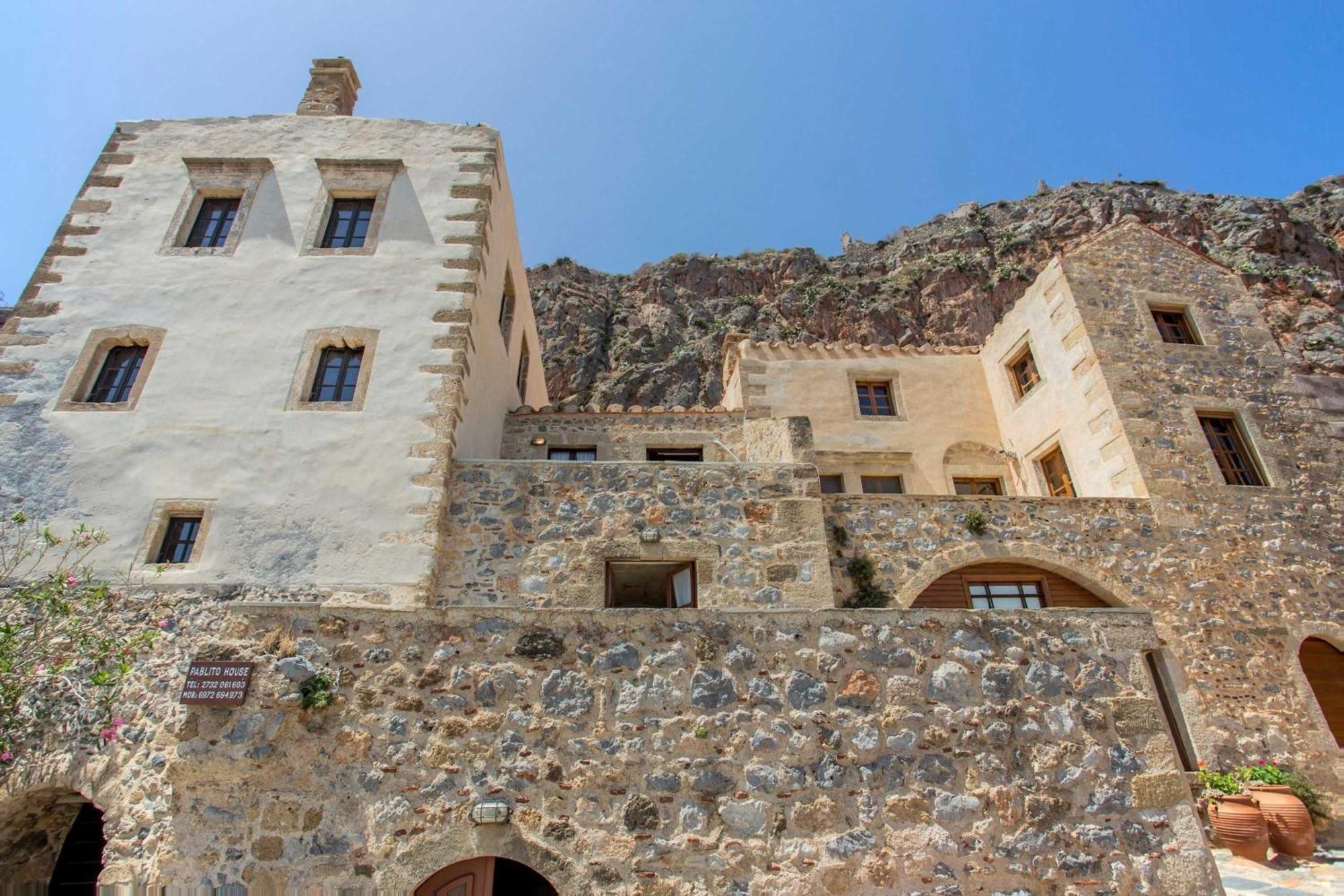 Pablito House-Seaview Monemvasia Nests Kültér fotó