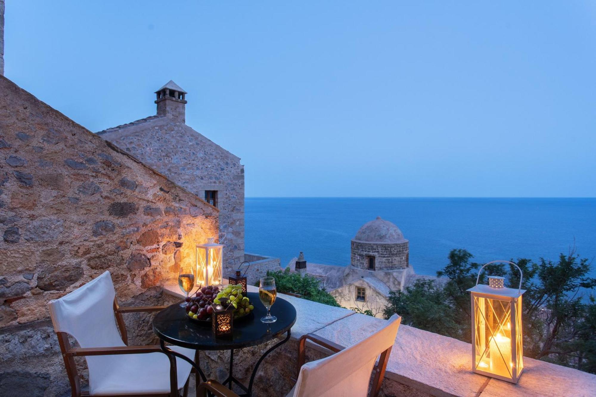 Pablito House-Seaview Monemvasia Nests Kültér fotó