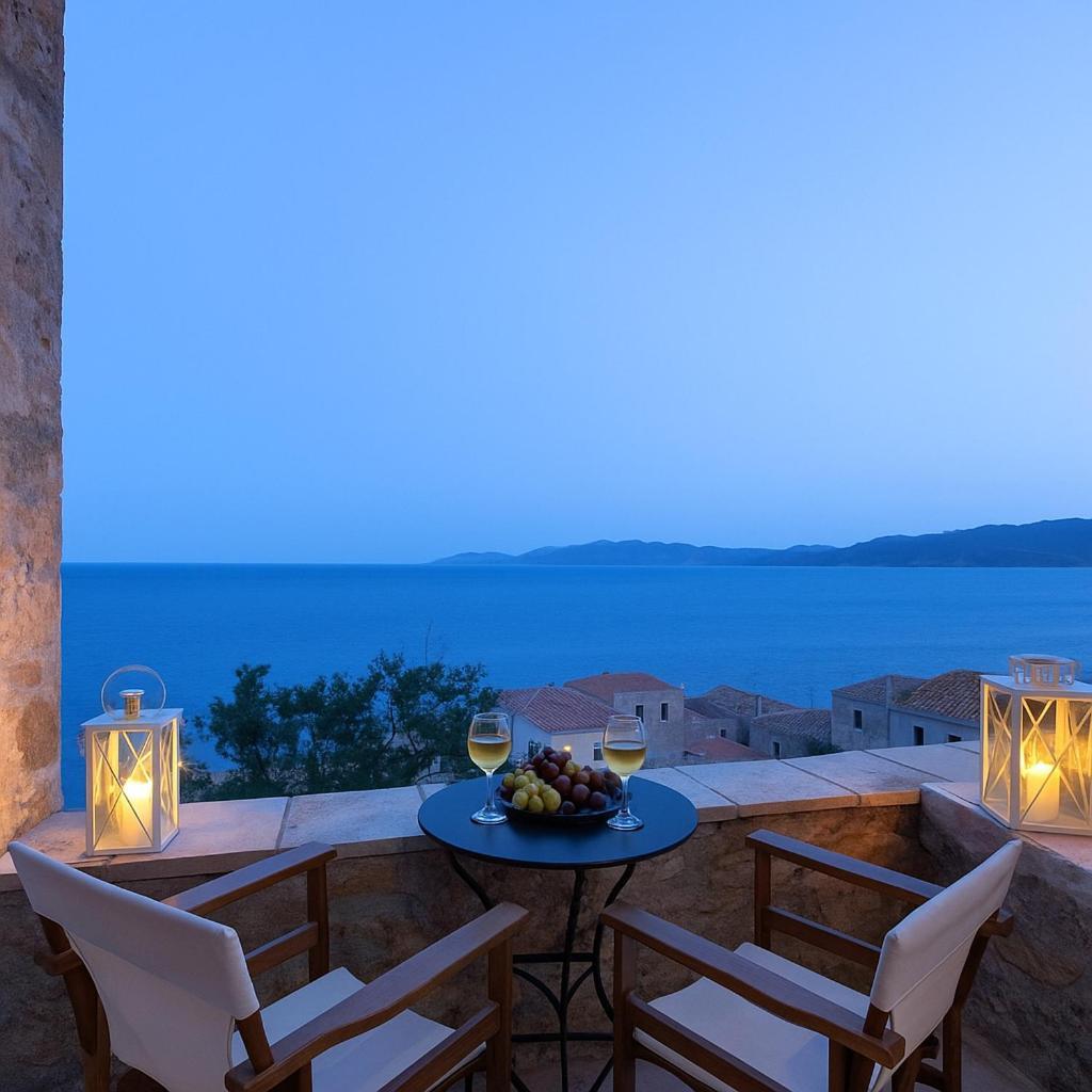 Pablito House-Seaview Monemvasia Nests Kültér fotó
